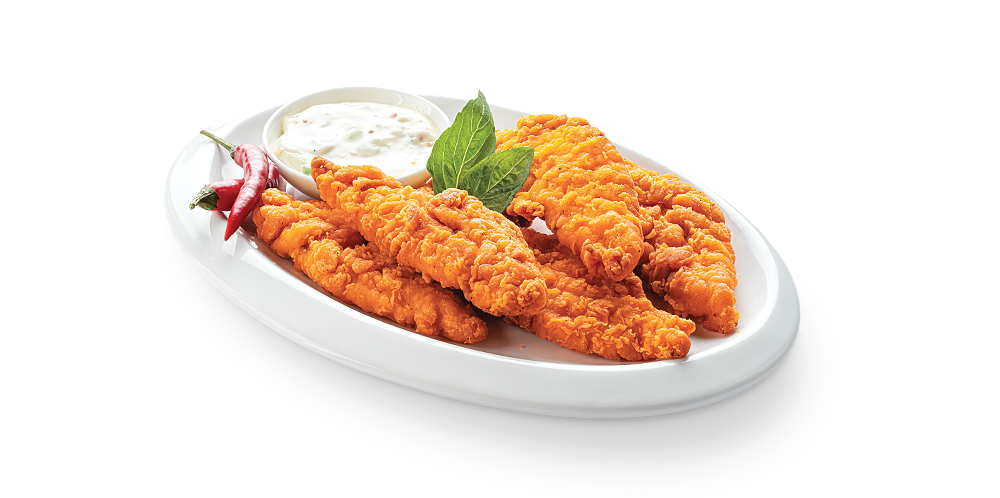 Hot Tenders (Spicy boneless breaded fillets)