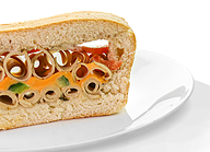 Layered Bologna Loaf