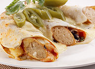 Jumbo Frank Cheese Wraps