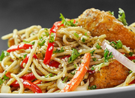 Stir Fry Lemon Pepper Chicken Tempura