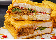 Shami Kabab Bread Pakora