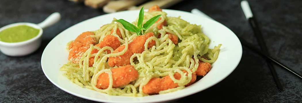 Creamy Pesto Chicken Pasta