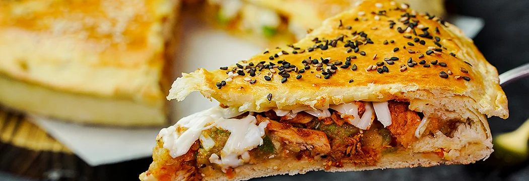 Spicy Chicken Stuffed Bread