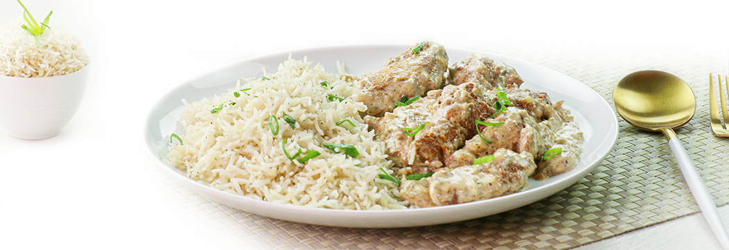 Wings with Mushroom Sauce