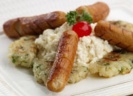 Breakfast Franks with Scrambled Eggs