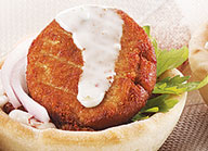 Shami Kabab Arabian Bread