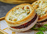 Cheesy Veg Chapli Kabab