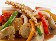 Jumbo Frank with Oyster Sauce