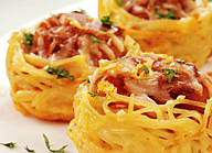 Croquettes Spaghetti Muffins