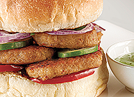 Kabab Tikki Bun Kabab