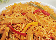 Frankfurter and Pepper Rice