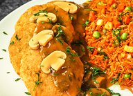 Chicken Patties with Mushroom Sauce