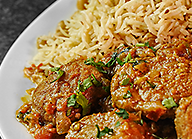 Kabab Tikki Chana Pulao