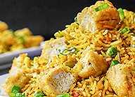 Chicken Tempura Masala Rice