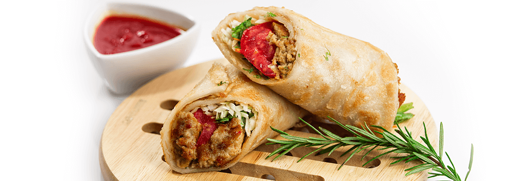 Shami Kabab Paratha Roll