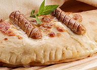 Stuffed Breakfast Franks Pizza