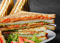 Cheesy Grilled Pepperoni Sandwich