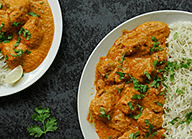 Mughali Tikka Masala with Rice