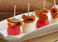 Pepperoni Fruit Hors d'oeuvre