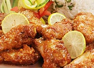 Wings with Lemon Sauce