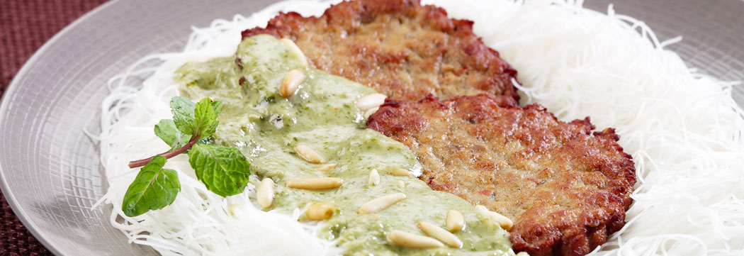 Pesto Chapli Kabab