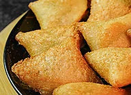 Mini Bread Tikka Samosa