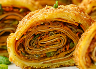 Pinwheel Spring Rolls