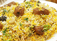 Kashmiri Kabab Biryani